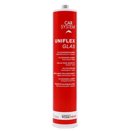 Клей-герметик 1K для вклейки стекол UNIFLEX GLAS, черный (310мл)