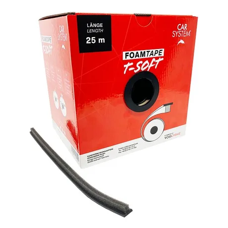 Лента вспененная для маскировки дверных проемов FOAM TAPE T-SOFT 25м