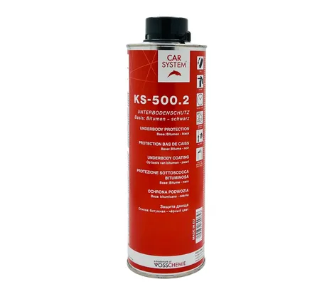 Покрытие битумное антикоррозионное для защиты днища KS-500.2, черное (1.0л)