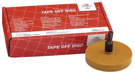 Набор дисков для удаления лент TAPE OFF DISC PREMIUM (2 диска+адаптер)