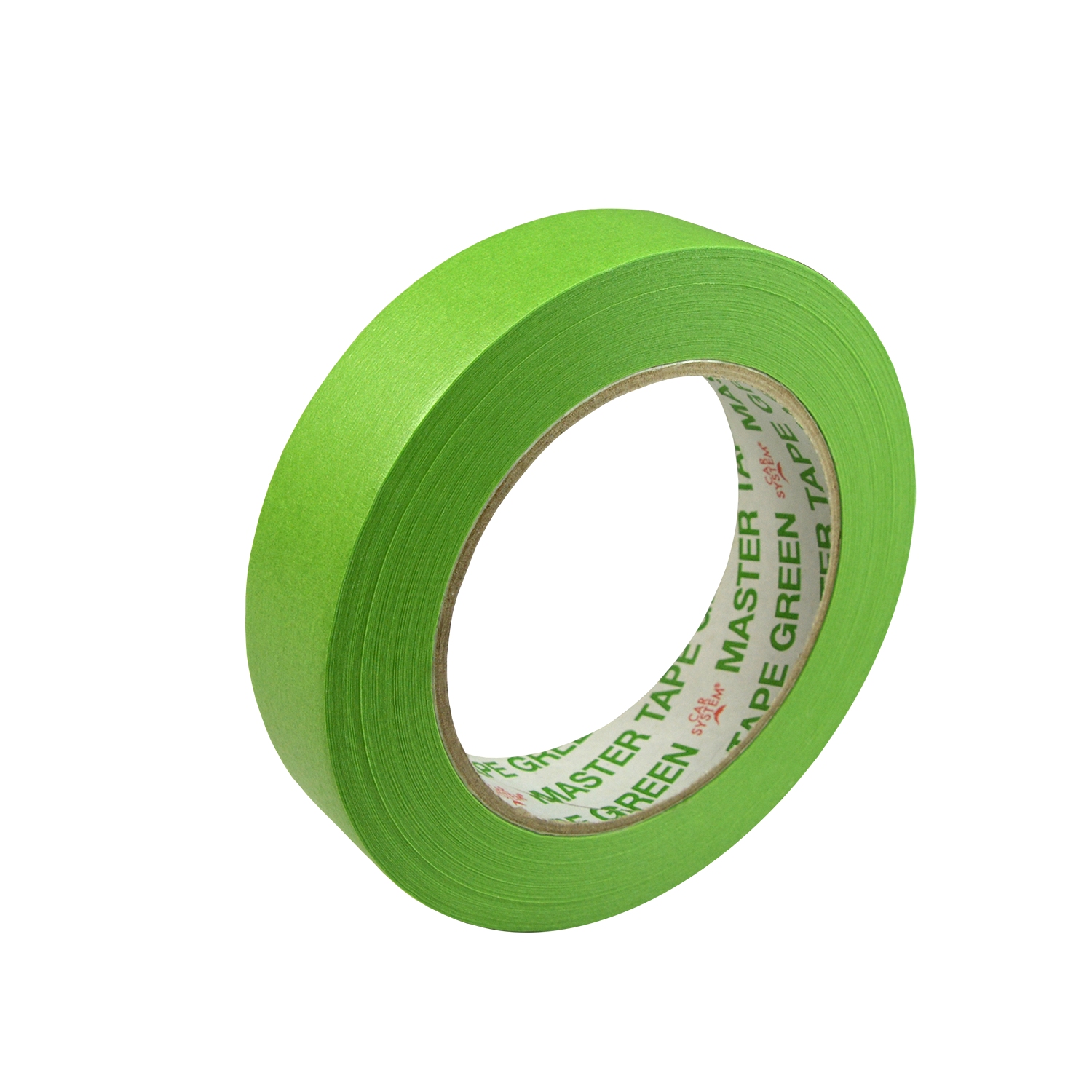 Лента малярная MASTER TAPE GREEN 25MM X 50M, термостойкая