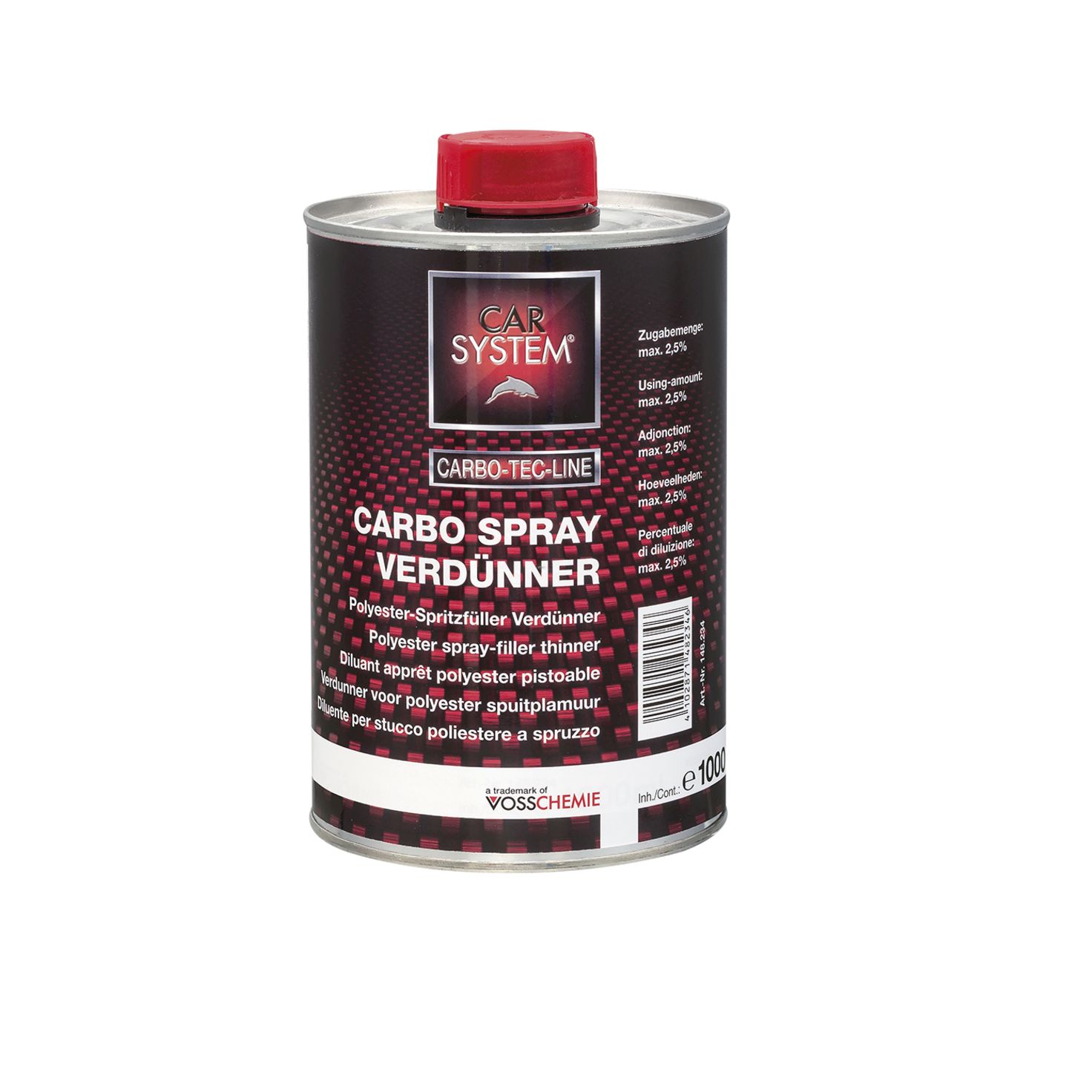 Разбавитель для шпатлёвки CARBO SPRAY (1.0л)