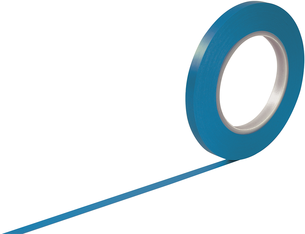 Лента для дизайн. окраски FINE LINE TAPE BLUE 9мм х 33м, синяя