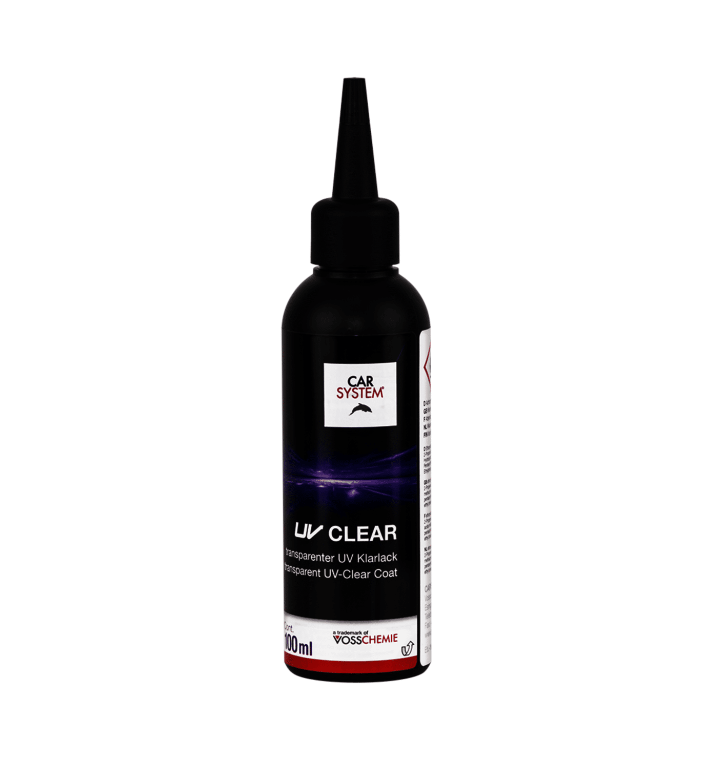 Лак прозрачный UV CLEAR (100мл), УФ-отверждения
