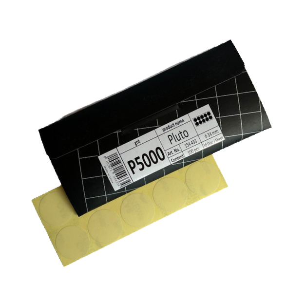 Круг шлифовальный PROFLEX PLUTO D34мм P5000, на плёнке (уп.=100шт.)