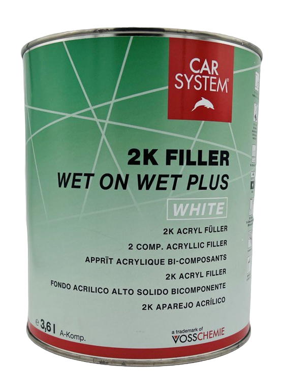 Грунт-наполнитель 2K FILLER WET ON WET PLUS (3.6л), белый